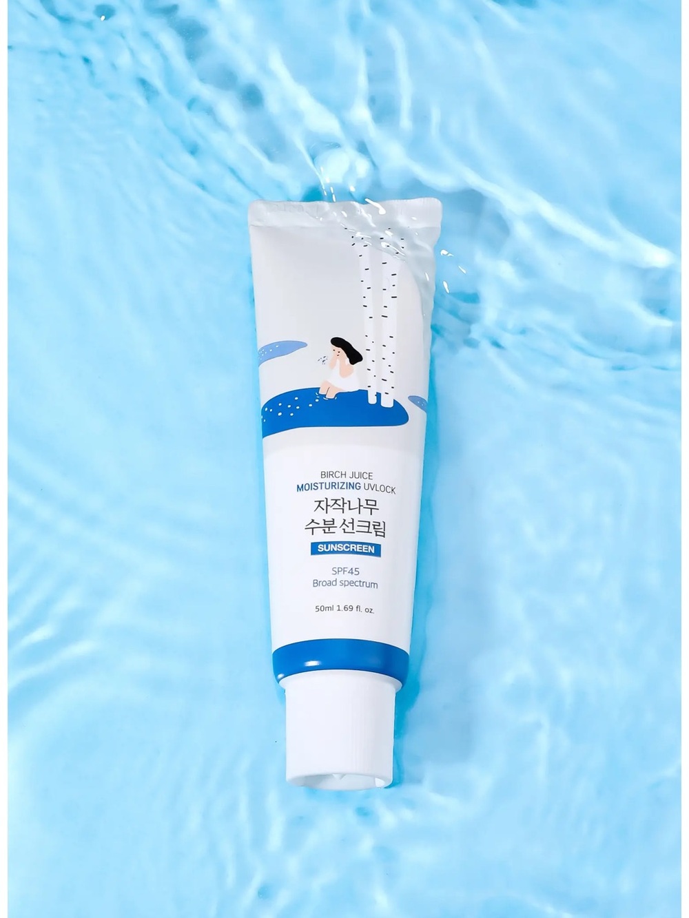 Round Lab Birch Juice Moisturizing UVLock SPF 45 Sunscreen